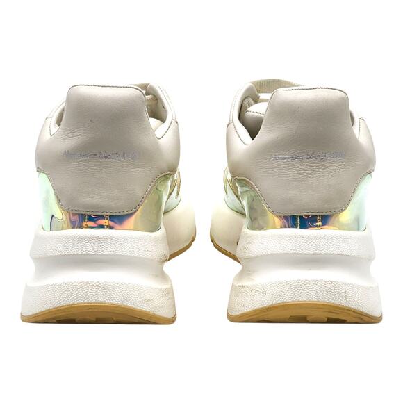 Alexander McQueen Leather Iridescent Trim Multi Sneakers EU 46 US 13 - Preowned main image 10